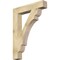 Ekena Millwork Olympic Block Rough Sawn Bracket, Douglas Fir, 6"W x 36"D x 48"H BKT06X36X48OLY05RDF - alternate 1